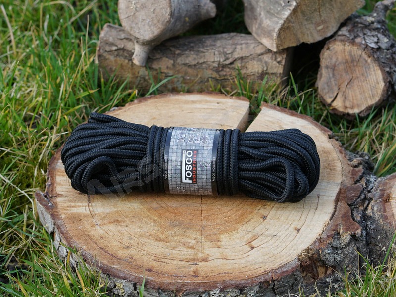 Corde utilitaire 7 mm (15 m) - Noir [Fosco]