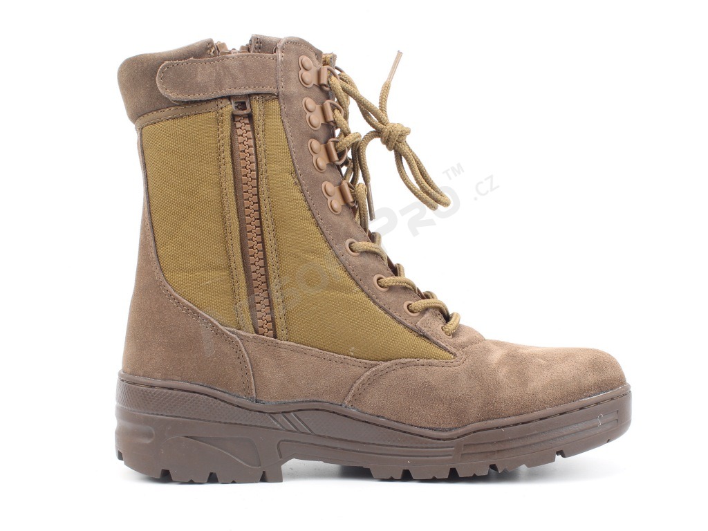 Sniper Pro boots with YKK zipper - Coyote,size 37 [Fostex Garments]