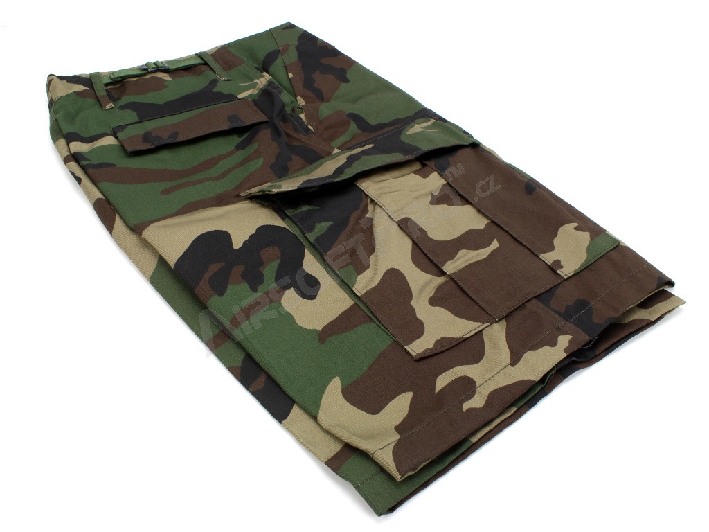 BDU shorts - Woodland, size XS [Fostex Garments]