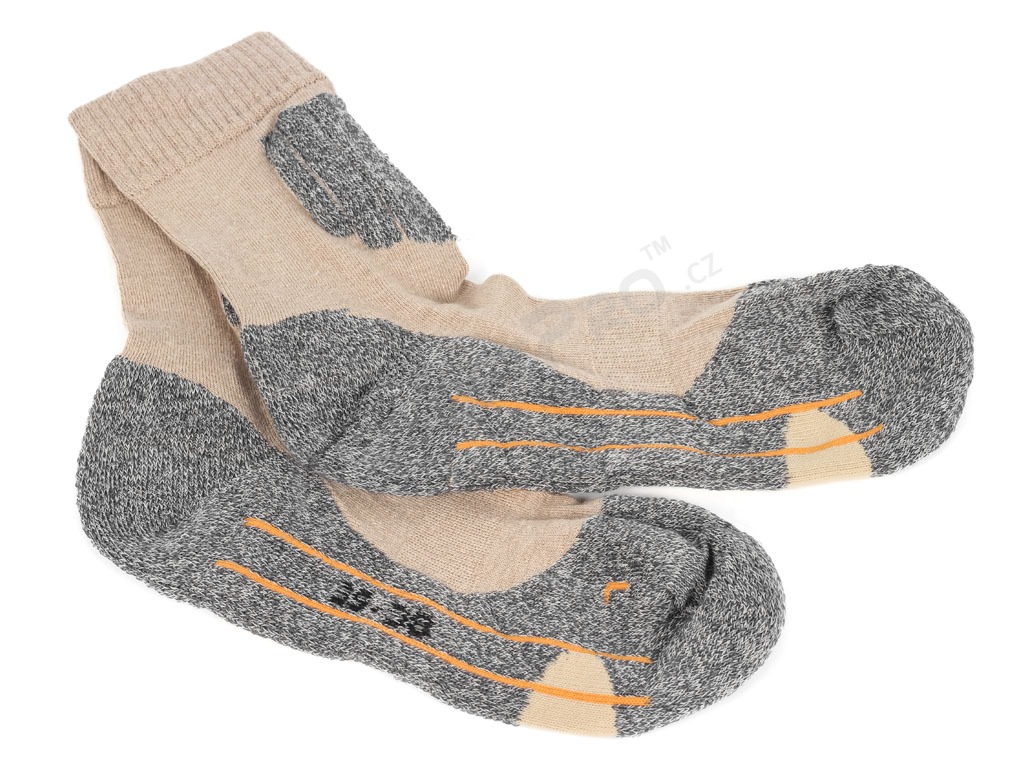 Work and outdoor socks - TAN, size 43-46 [Fostex Garments]