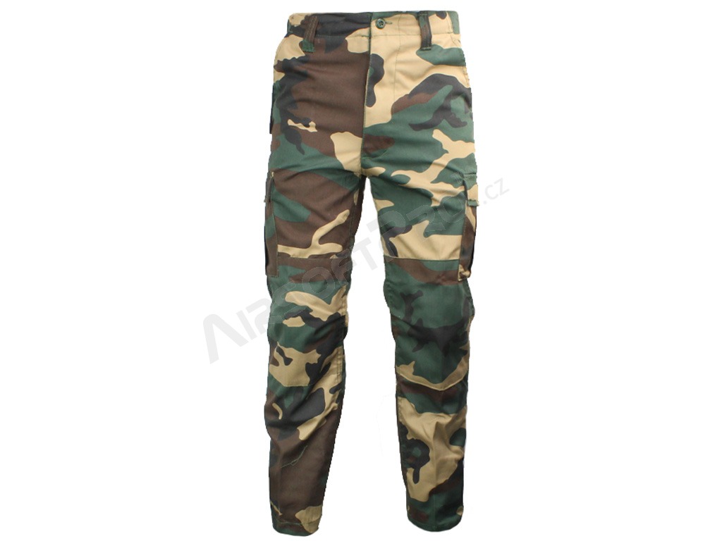 Kids BDU pants - Woodland, size M [Fostex Garments]