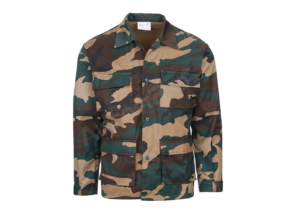 Kids BDU jacket - Woodland, size XL [Fostex Garments]