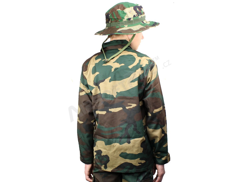 Kids BDU jacket - Woodland, size S [Fostex Garments]