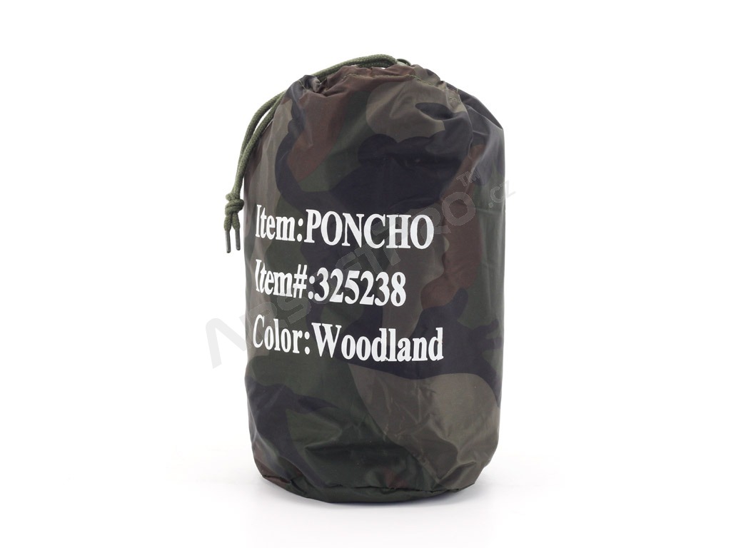 Poncho lourd - Bois [Fostex Garments]