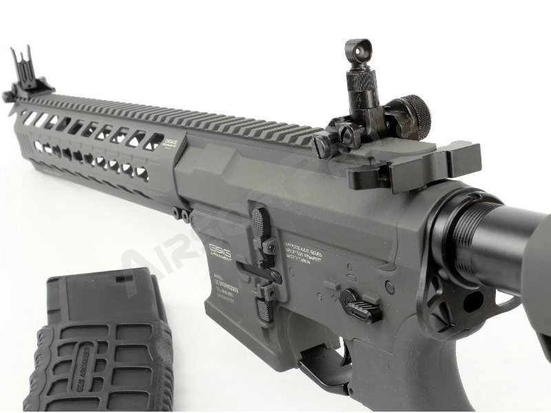 Airsoft rifle GC16 Predator, Full metal, Electronic trigger - Battleship Grey [G&G]