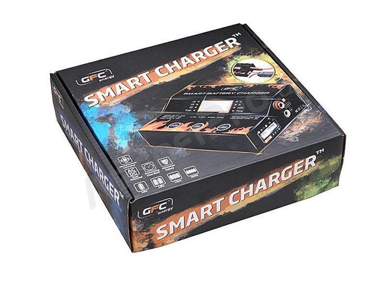 GFC Smart Battery Charger for NiMH, Li-Pol, Li-Fe, Li-Ion a NiCd [GFC]