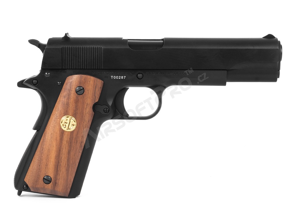 Pistolet airsoft GPM1911 GP2, full metal, gas blowback (GBB) - noir [G&G]