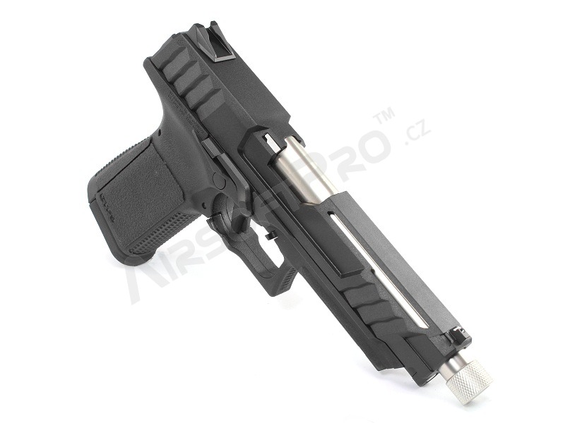 Pistolet airsoft GTP9, blowback à gaz (GBB) - noir [G&G]
