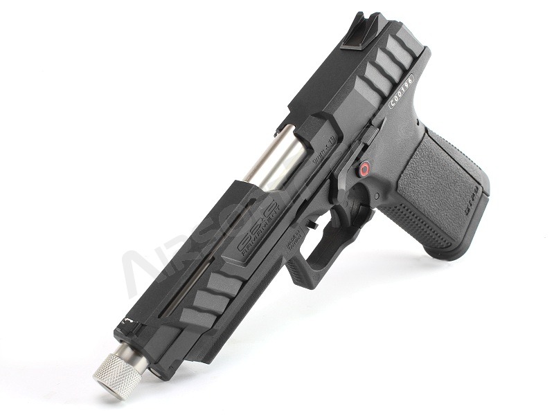 Pistolet airsoft GTP9, blowback à gaz (GBB) - noir [G&G]