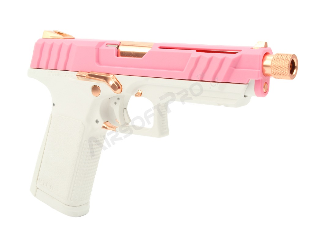 Airsoft pistol GTP9, gas blowback (GBB) - rose gold [G&G]