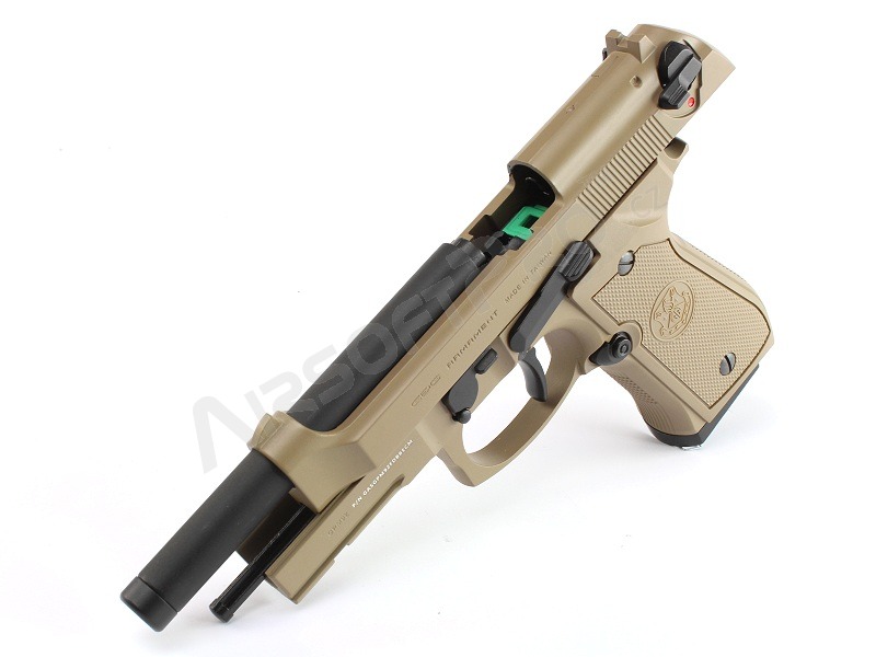 Airsoft pistol GPM92, full metal, gas blowback (GBB) - Desert TAN [G&G]