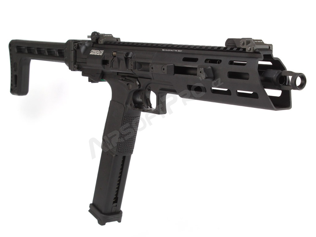 Airsoft pistol SMC-9, gas blowback (GBB) - black [G&G]