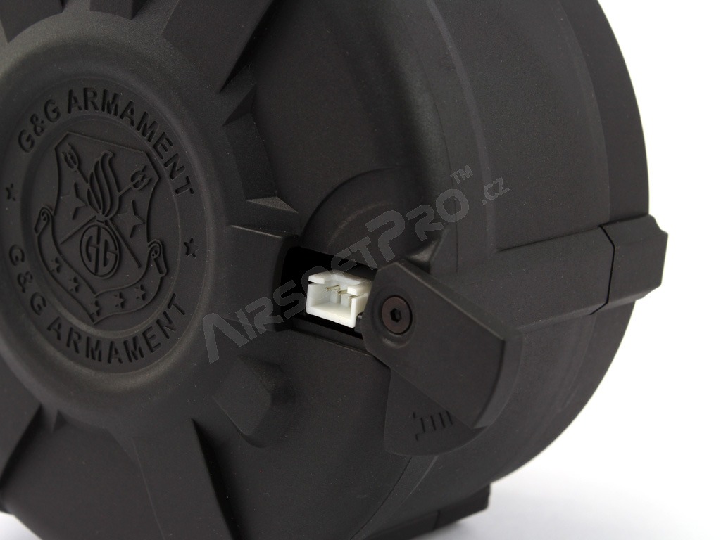 Chargeur Hi-Cap à tambour d'enroulement automatique pour M4/M16, 2300 cartouches [G&G]
