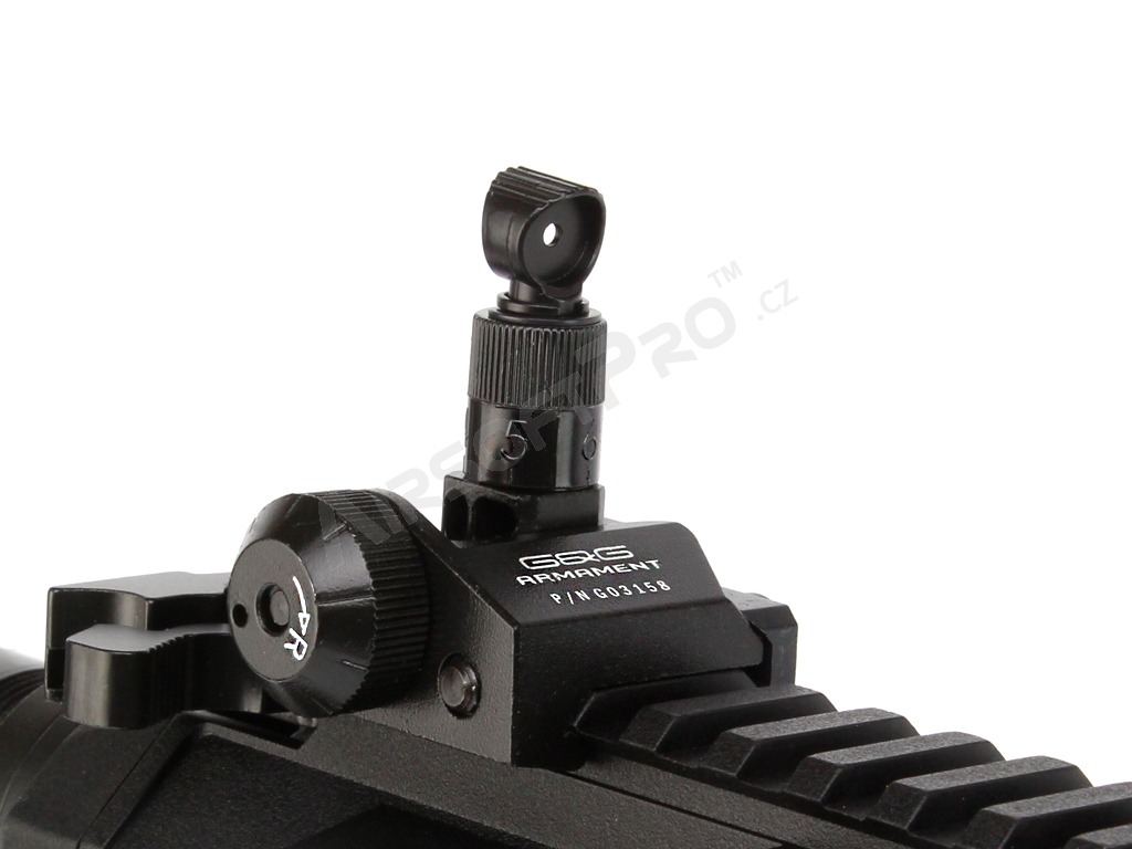 Airsoft rifle CM16 SRXL, Sportline, Black, Electronic trigger [G&G]