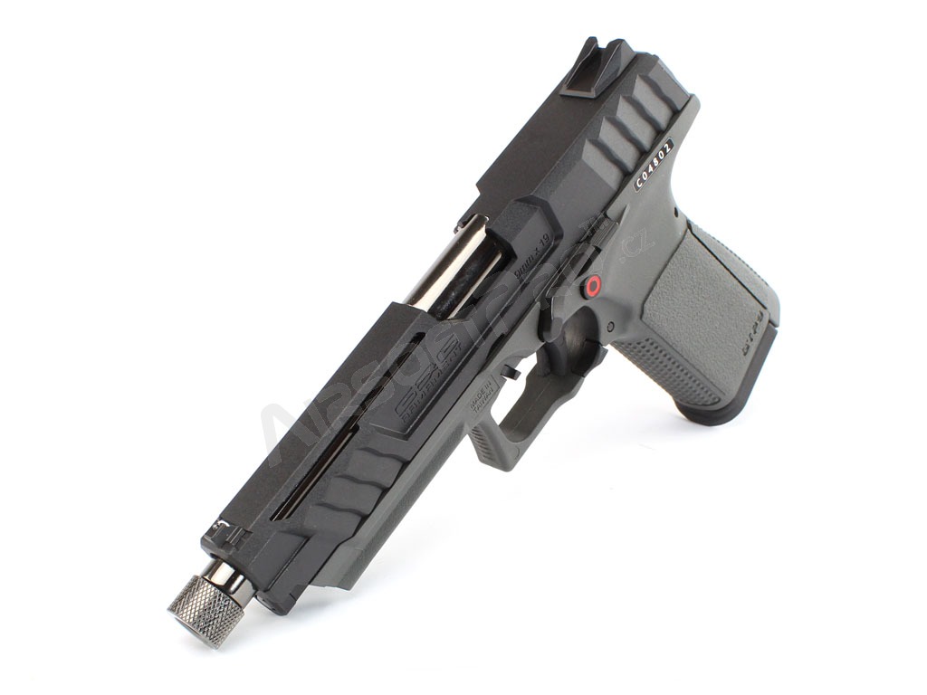Pistolet airsoft GTP9, blowback à gaz (GBB) - noir/gris [G&G]