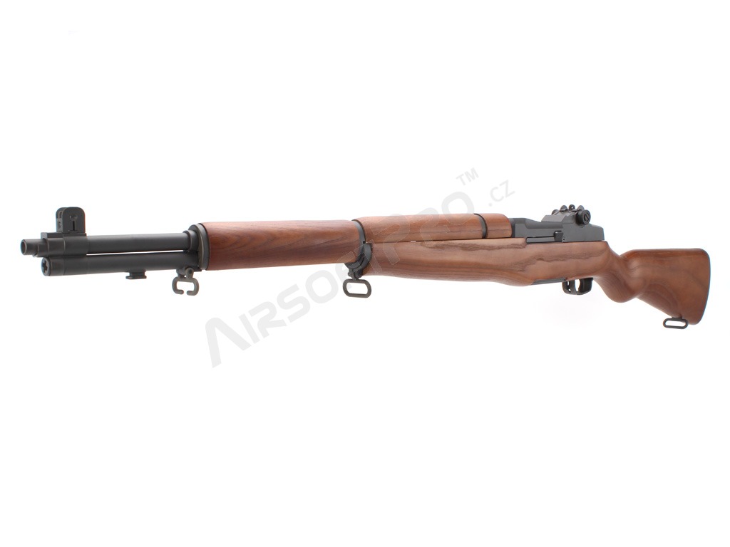 Airsoftová zbraň M1 Garand ETU, celokov, pravé dřevo [G&G]