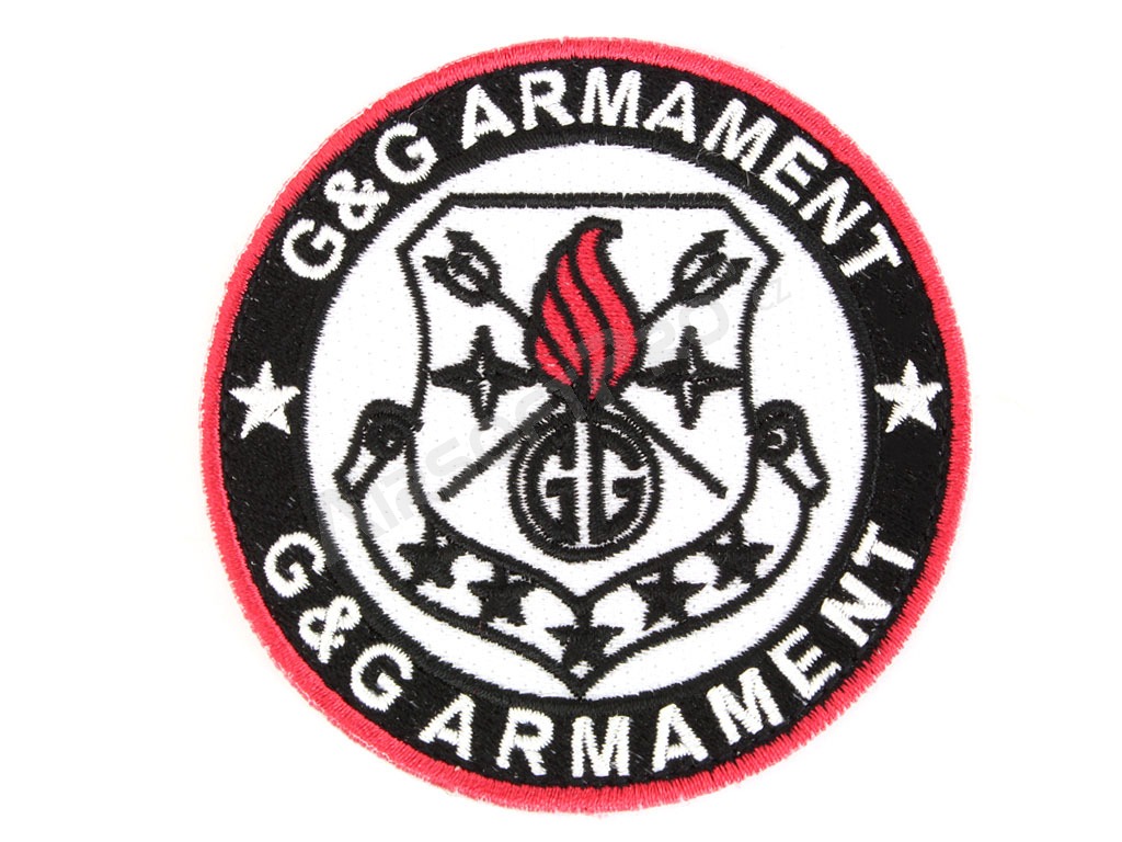 G&G nášivka kulatá - černá [G&G]