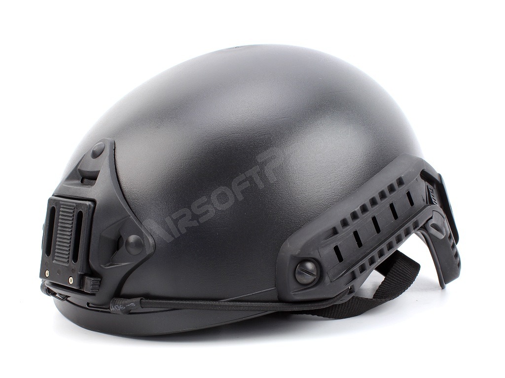 FAST MICH simple Helmet - Black, Size L/XL [FMA]