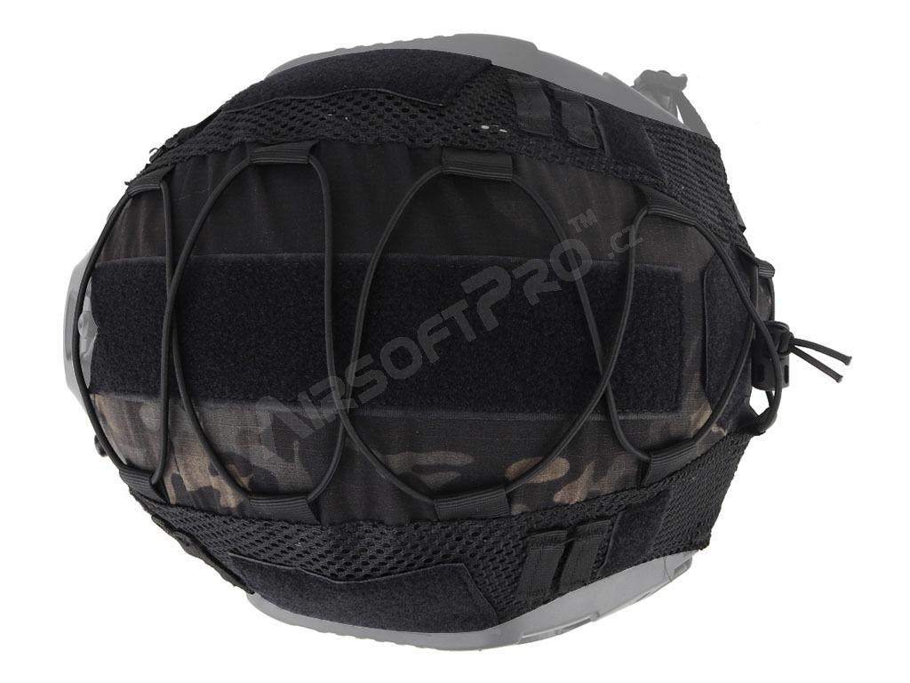 Couvre-casque FAST avec cordon élastique - Multicam Black [Imperator Tactical]