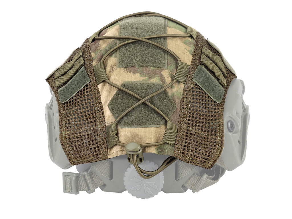 FAST helmet cover with elastic cord - A-TACS  FG [Imperator Tactical]