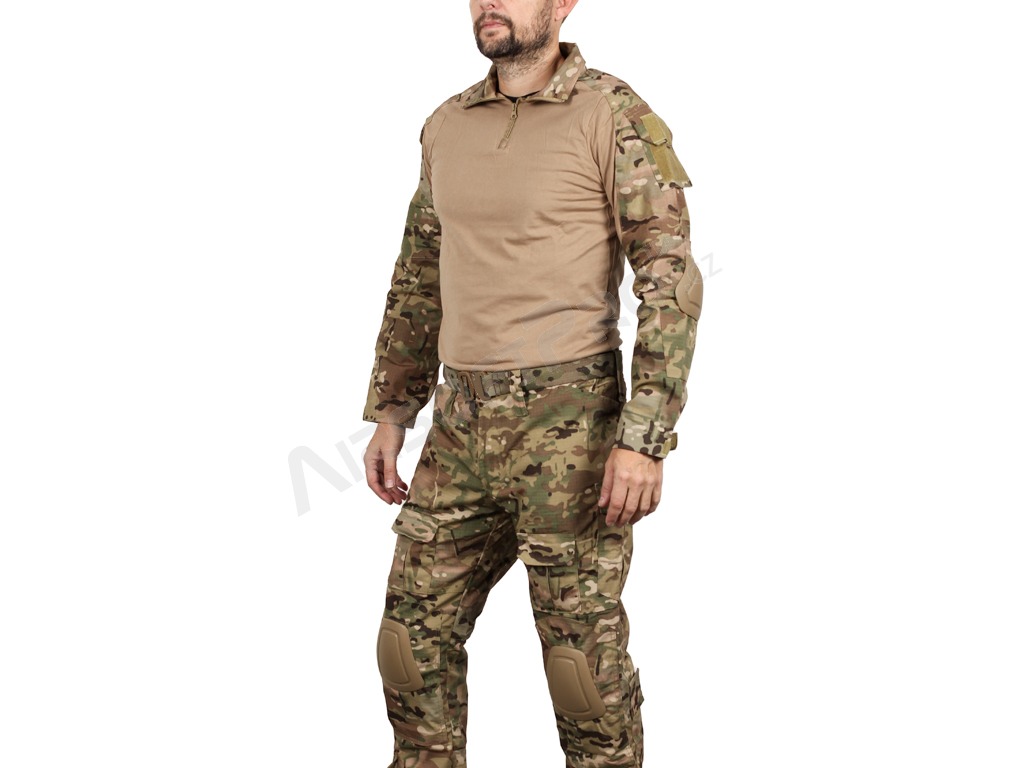 Bojová uniforma s chrániči - Multicam, Vel. XS [Imperator Tactical]