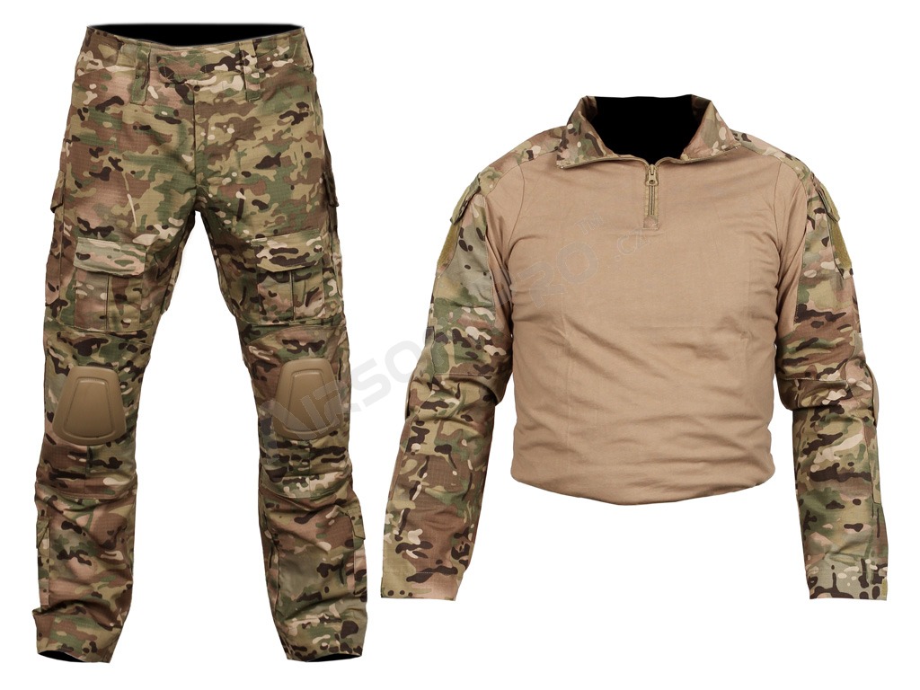Combat BDU uniform with knee and elbow pads - Multicam, size M [Imperator Tactical]