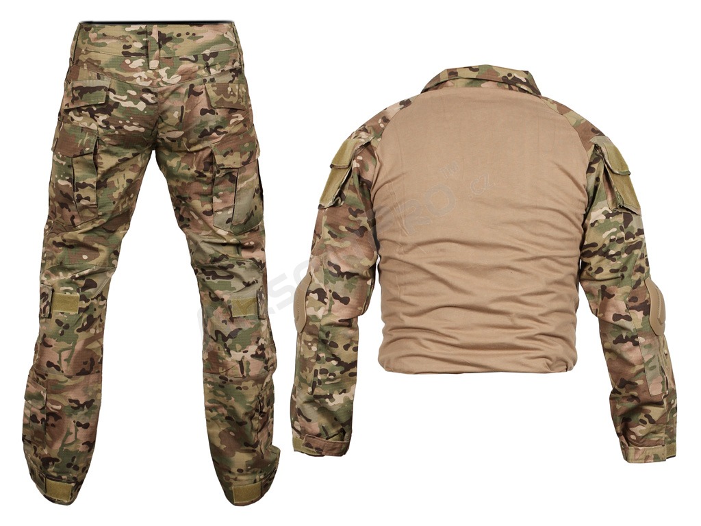 Combat BDU uniform with knee and elbow pads - Multicam, size XL [Imperator Tactical]