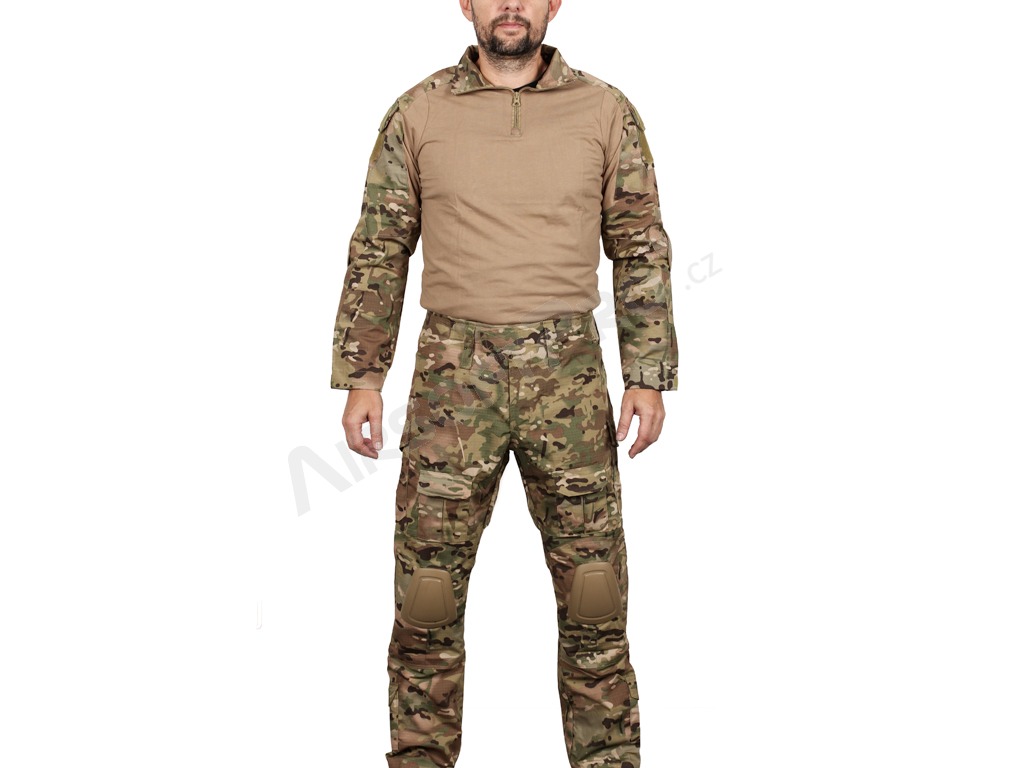 Bojová uniforma s chrániči - Multicam, Vel. S [Imperator Tactical]