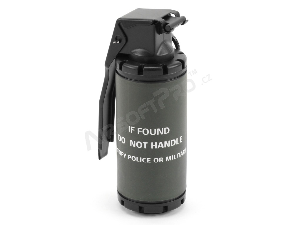 Dummy smoke grenade with MOLLE holster - Black [Imperator Tactical]
