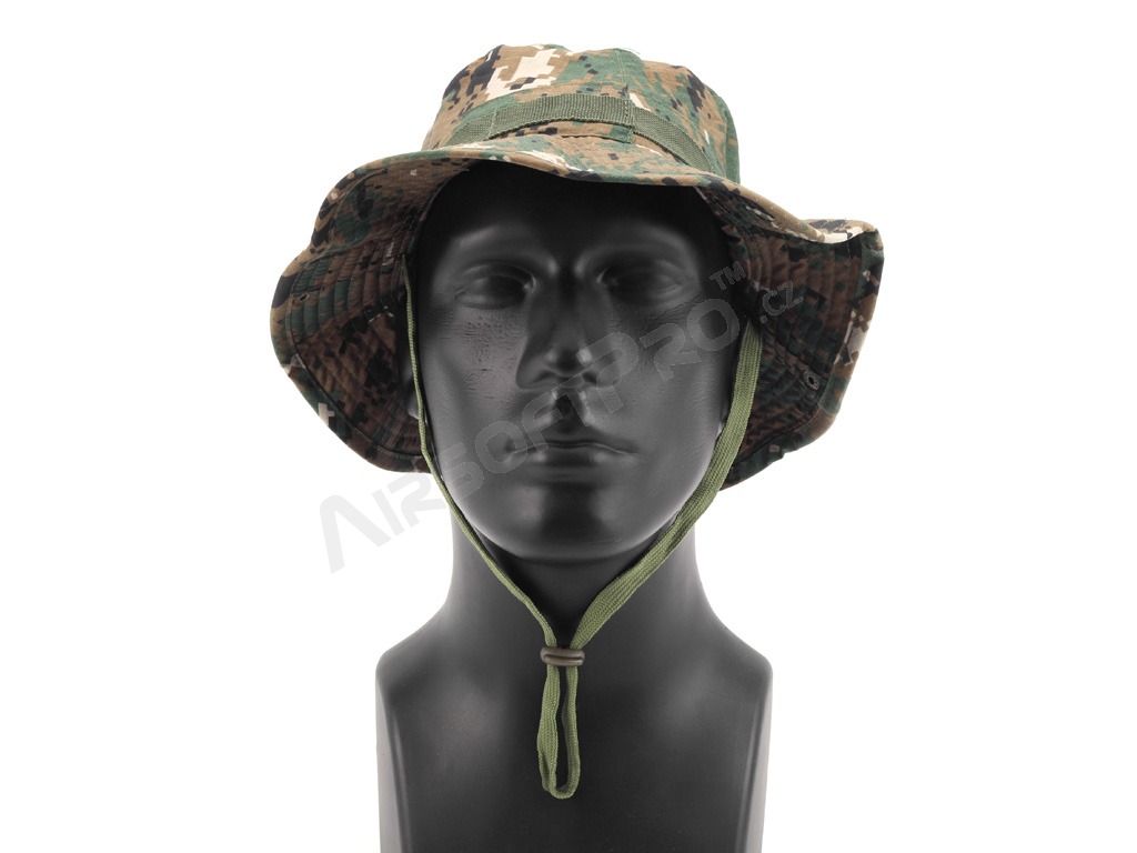 Vojenský kulatý klobouk Boonie - Digital Woodland [Imperator Tactical]