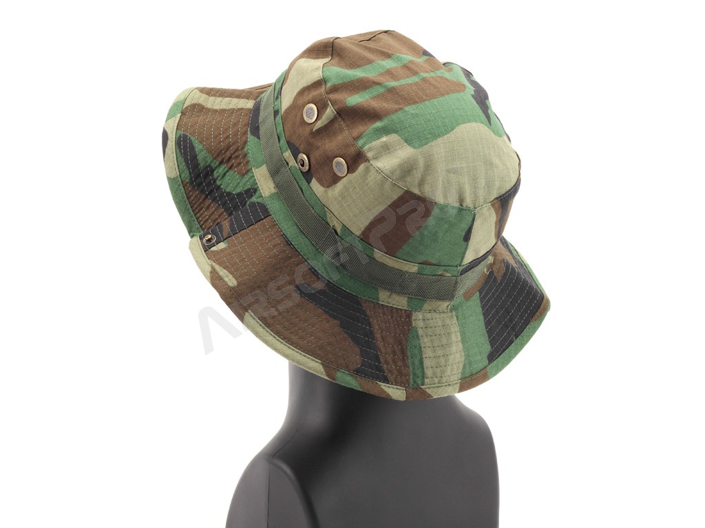 Military round Boonie Hat - Woodland [Imperator Tactical]