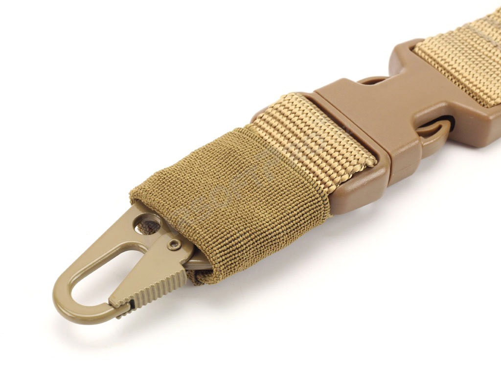 Single point bungee rifle sling deluxe - TAN [Imperator Tactical]