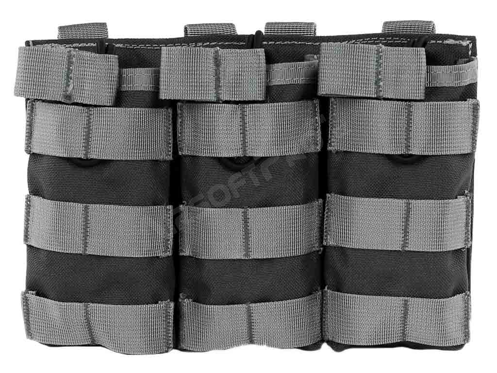 Triple storage pouch for M4/16 magazines - grey [Imperator Tactical]