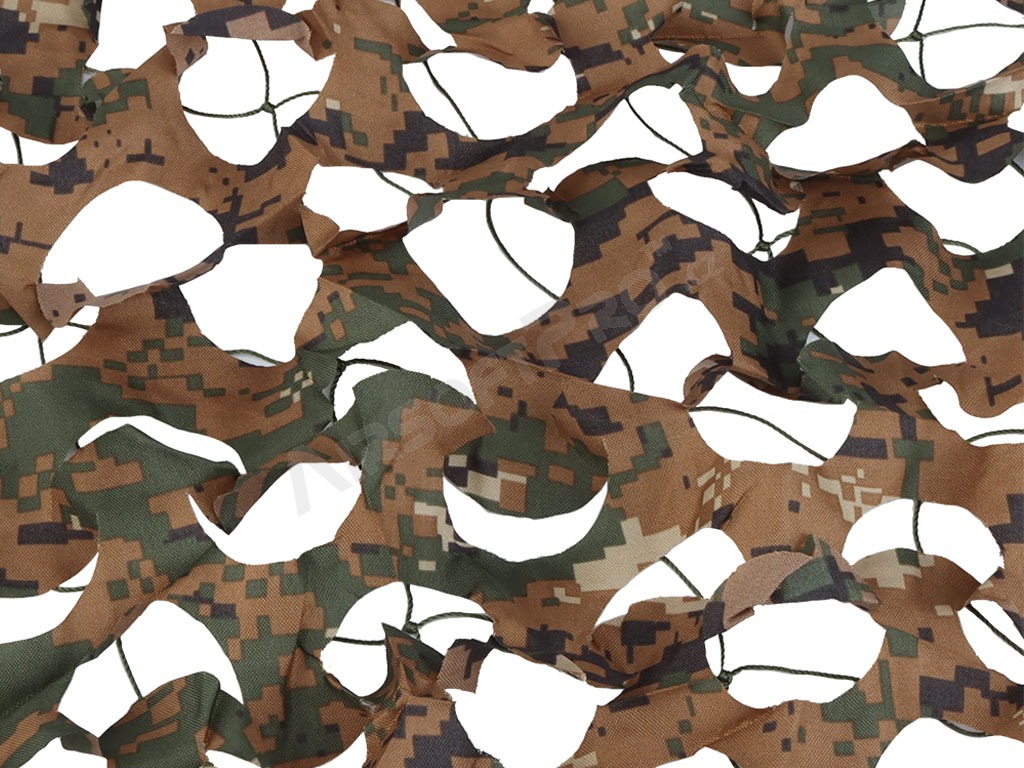 Camouflage net Laset Cut 1,5 x 2 m - Digital Woodland [Imperator Tactical]