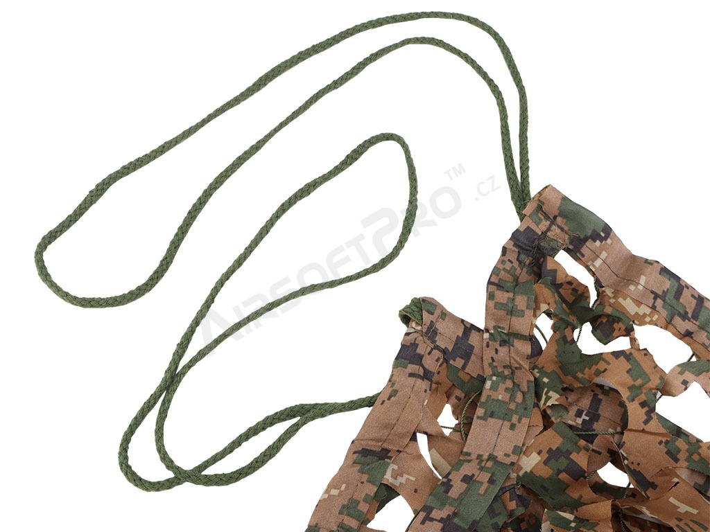 Filet de camouflage Laset Cut 1,5 x 2 m - Digital Woodland [Imperator Tactical]