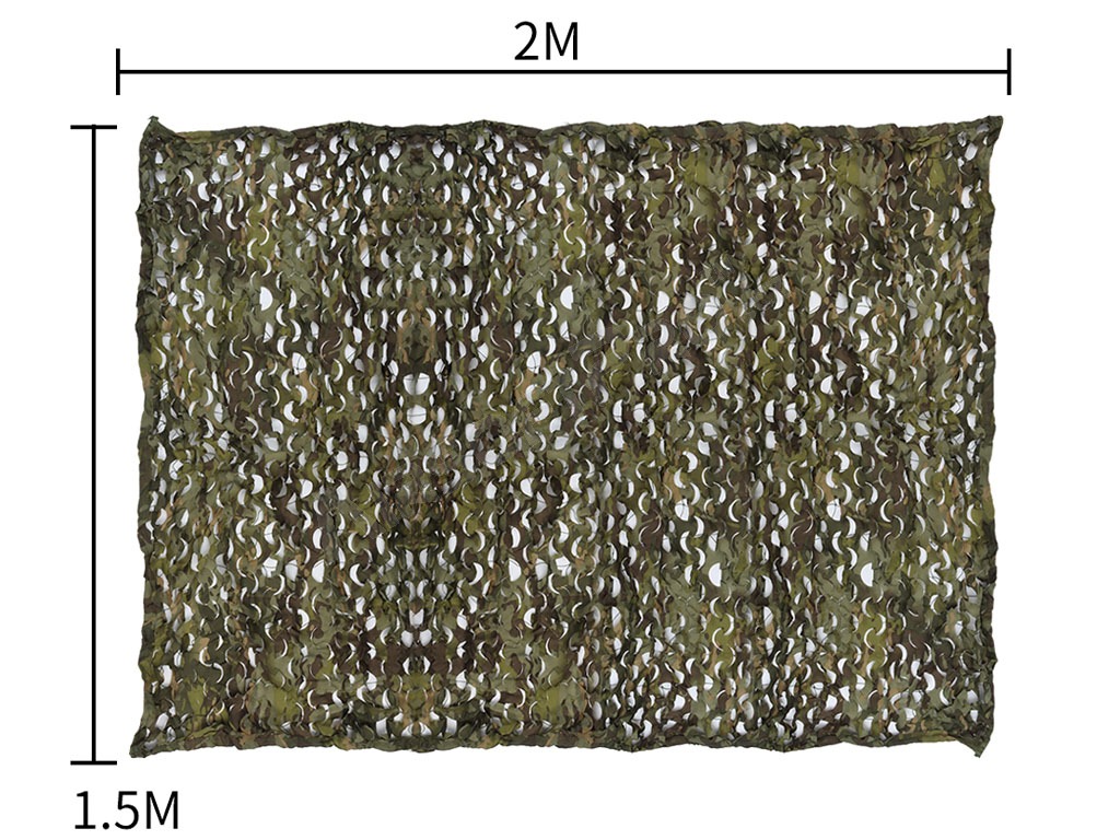 Camouflage net Laset Cut 1,5 x 2 m - Multicam Green [Imperator Tactical]