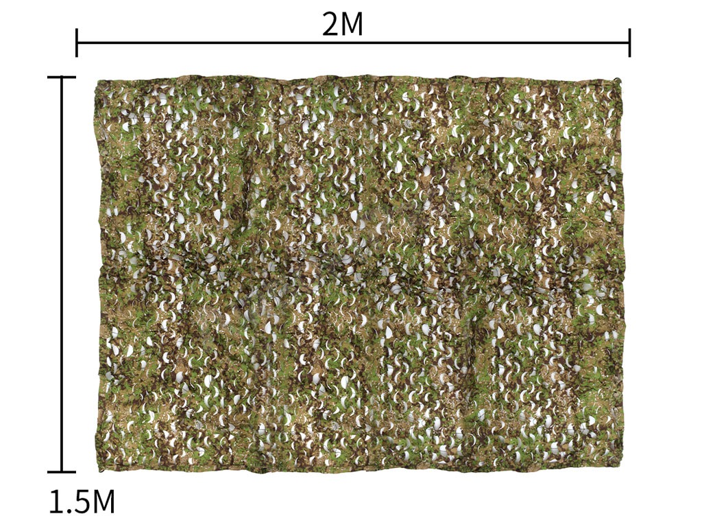 Camouflage net Laset Cut 1,5 x 2 m - Pencott Greenzone [Imperator Tactical]