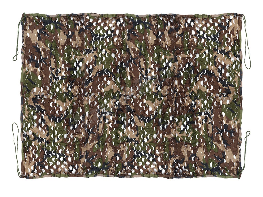 Camouflage net Laset Cut 1,5 x 2 m - Woodland [Imperator Tactical]