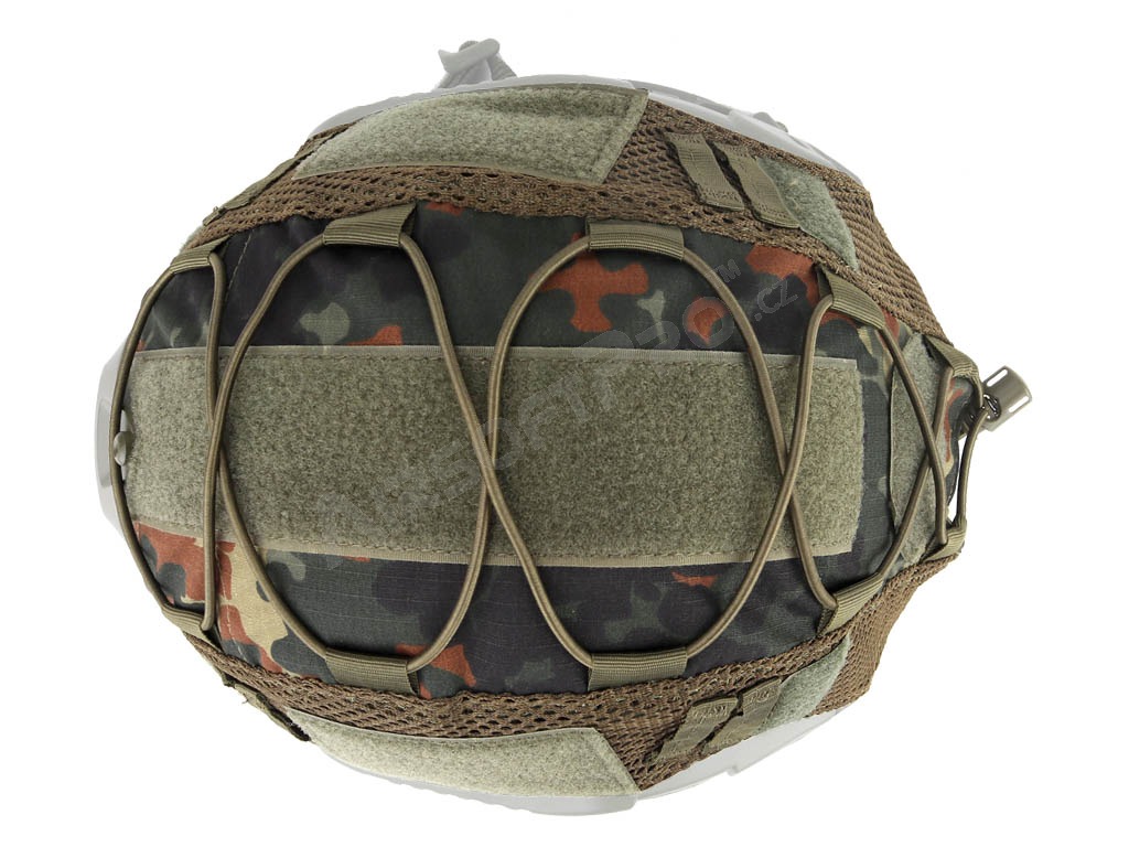 FAST helmet cover with elastic cord - Flecktarn [Imperator Tactical]