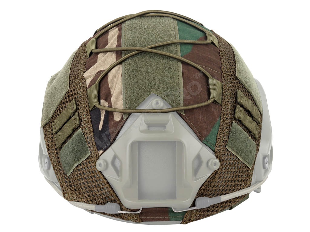 FAST helmet cover with elastic cord - Woodland
 [Imperator Tactical]