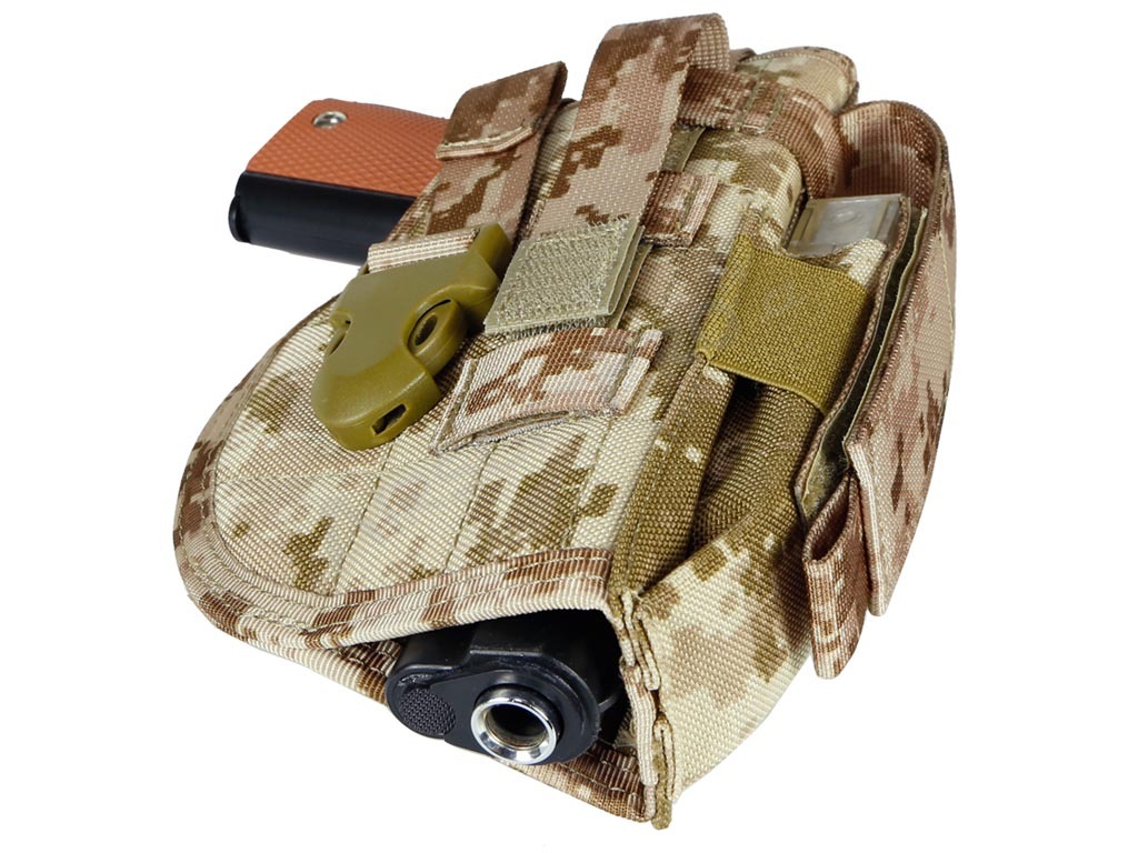 Univerzální pistolové pouzdro na opasek či MOLLE - AOR1 [Imperator Tactical]