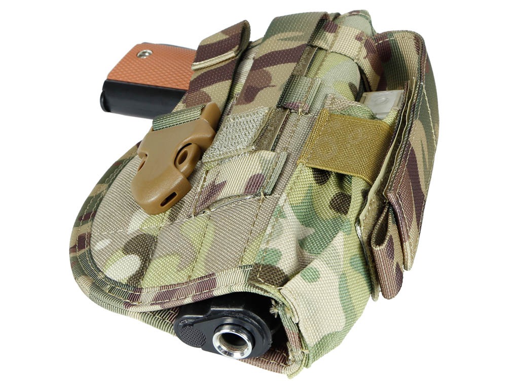 Univerzální pistolové pouzdro na opasek či MOLLE - Multicam [Imperator Tactical]