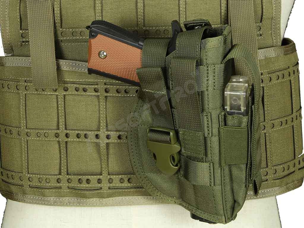 Universal tactical belt or MOLLE pistol holster - Olive Drab [Imperator Tactical]