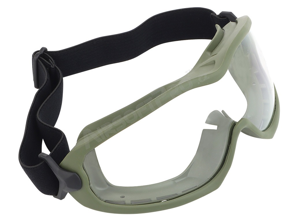 Ant-shaped goggles Olive - clear [Imperator Tactical]