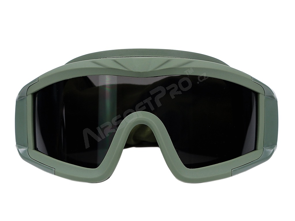 Ochranné brýle Desert Storm - olivové [Imperator Tactical]