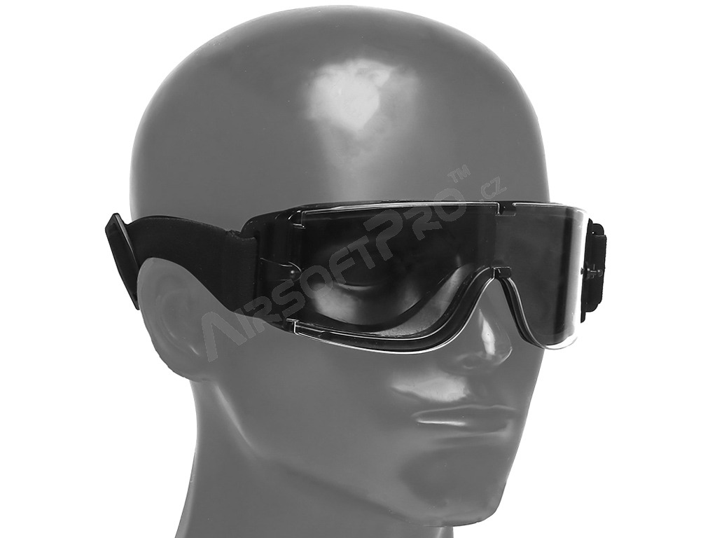 Taktické brýle  ATF černé - čiré, tmavé, žluté [Imperator Tactical]