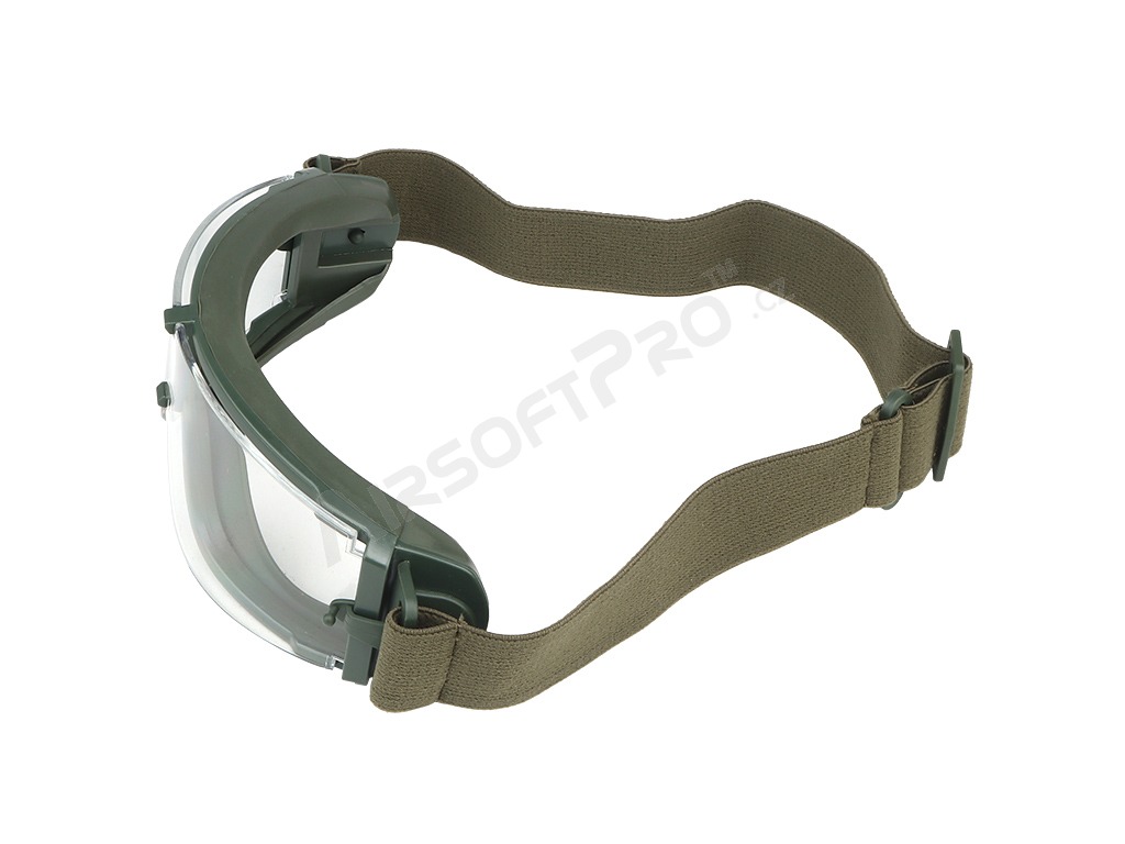 Tactical goggles ATF olive - clear, smoke, yellow [Imperator Tactical]
