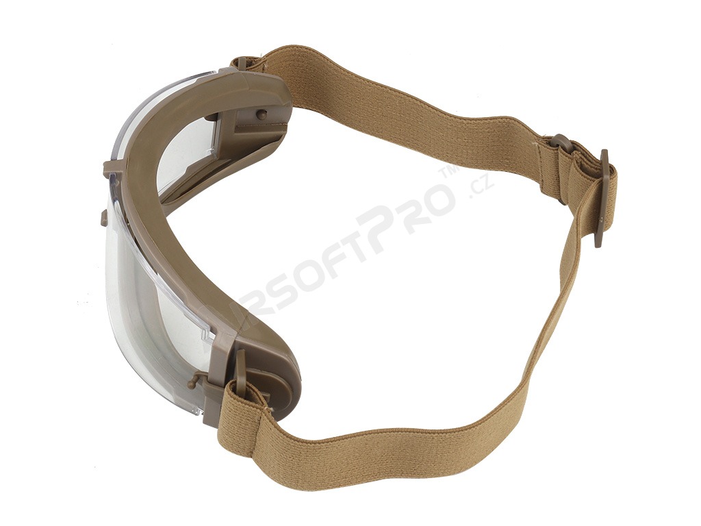 Tactical goggles ATF TAN - clear, smoke, yellow [Imperator Tactical]