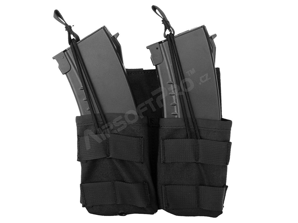 Double AK magazine pouch - Black [Imperator Tactical]