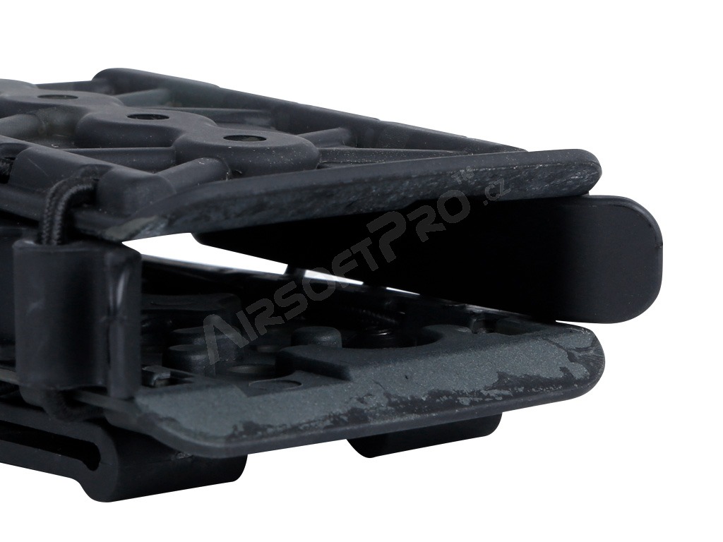 Pochette plastique pour chargeur M4/AK, MOLLE - Multicam Noir [Imperator Tactical]